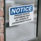 Signmission Private Facility Customers Only All Others OSHA Notice Sign, Vinyl Decal, 10in W x 7in L, 2PK OS-2PACK-NS-D-710-L-17813 - alternate 5